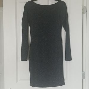 Sparkling Midi Dress with low back